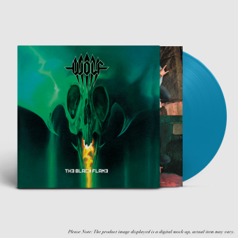 WOLF The Black Flame LP TURQUOISE , PRE-ORDER [VINYL 12"]